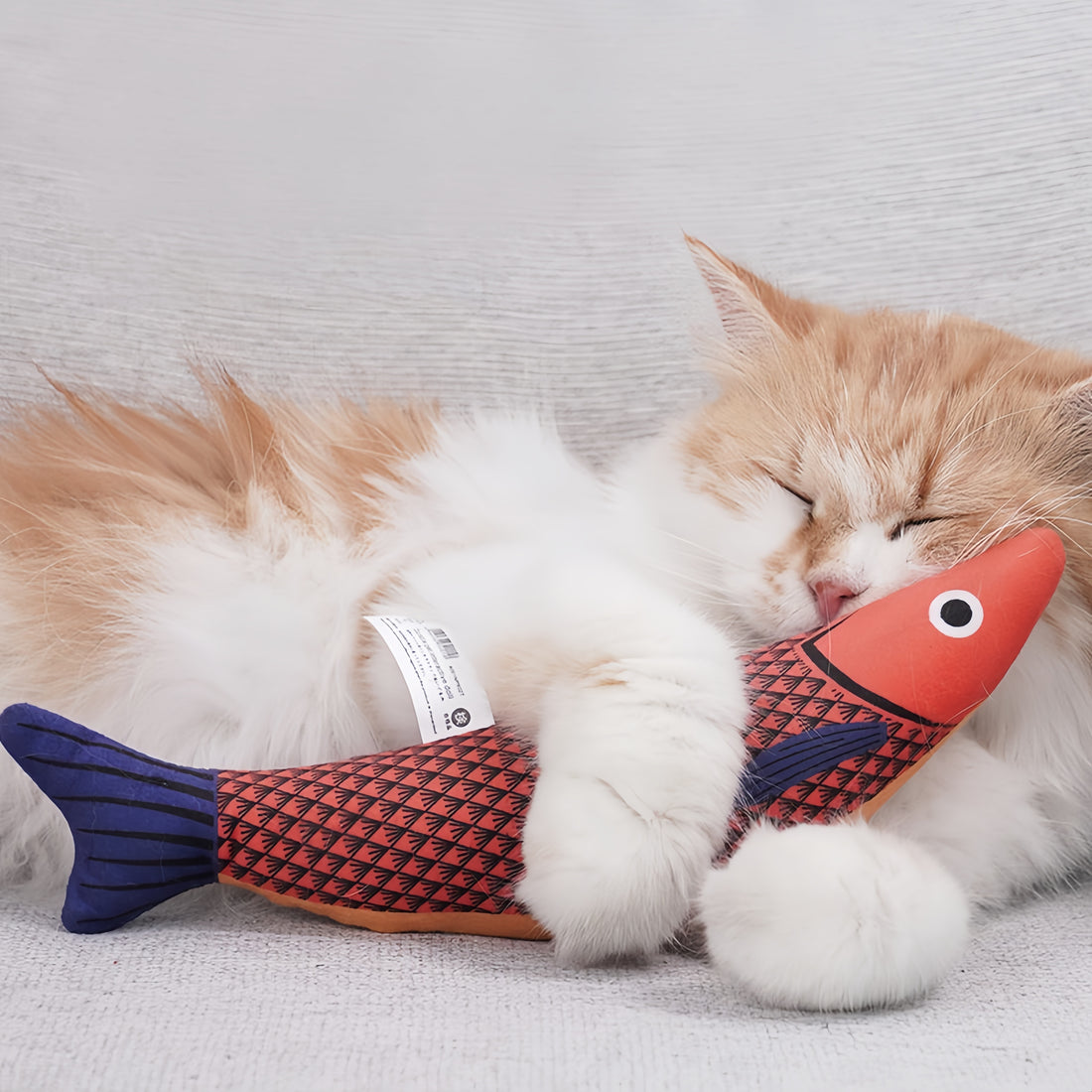 Japanese-Style Catnip Fish Toy - Organic & Irresistible