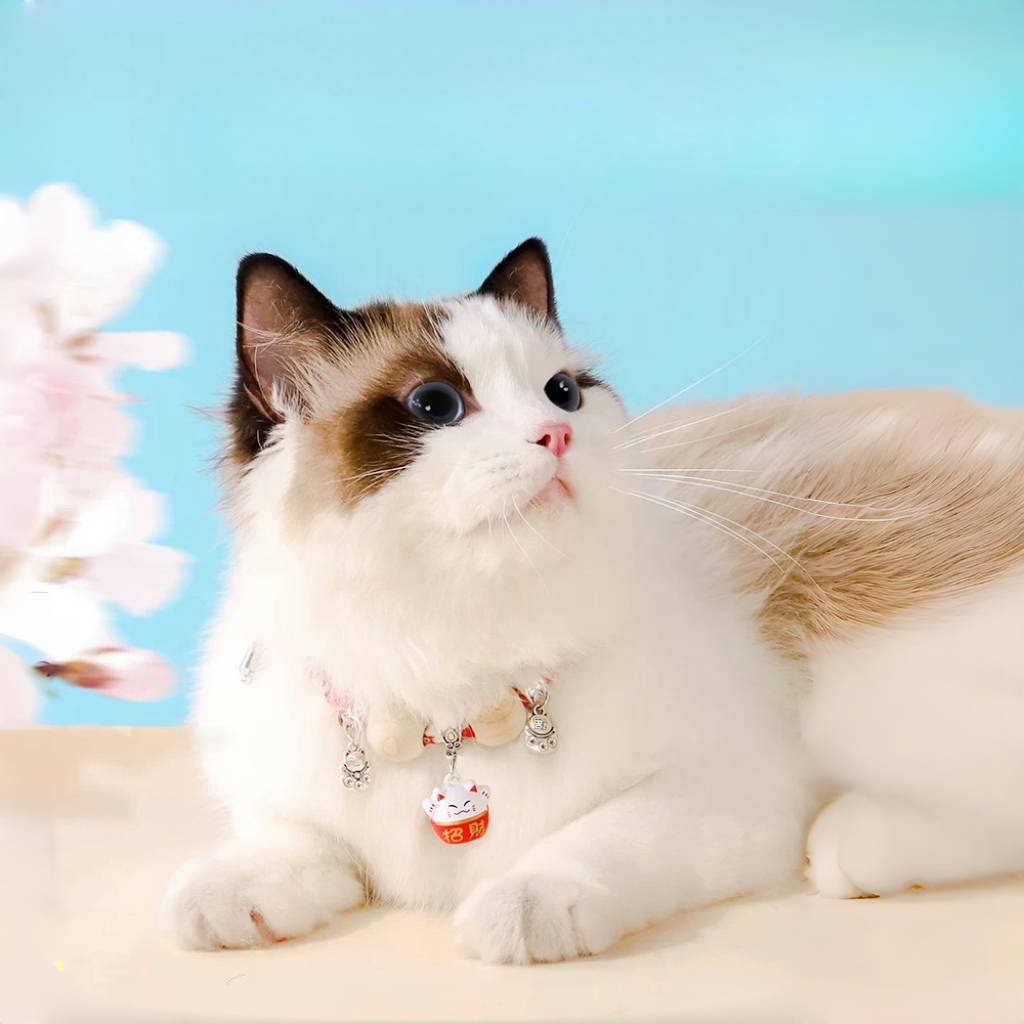 Collier Anti-Moustiques Naturel pour Chat - Style Japonais Kawaii!