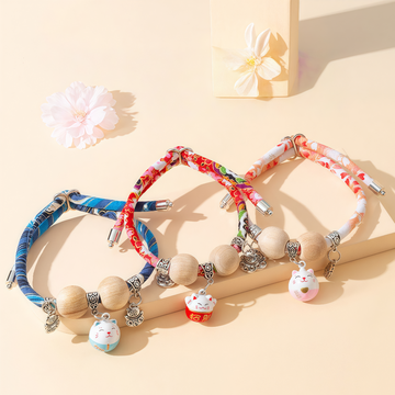 Collier Anti-Moustiques Naturel pour Chat - Style Japonais Kawaii!