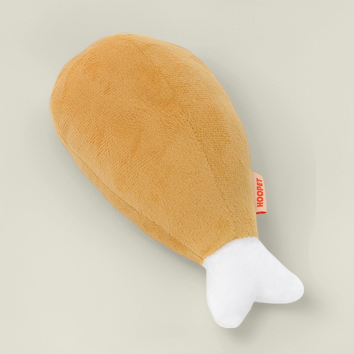 Squeaky Chicken Drumstick Plush Dog Toy
